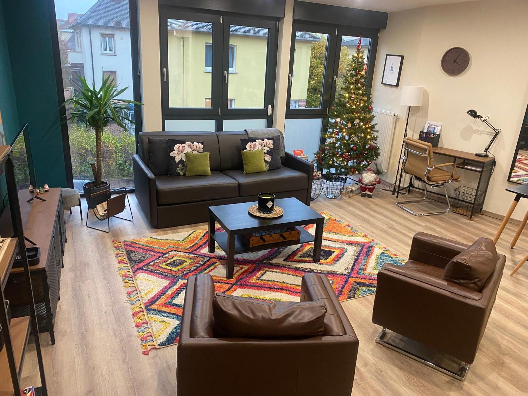 Duplex-by Aurelle 1-wifi-10 Mn Strasbourg Centre-proche Parlement Europeen Appartement Schiltigheim